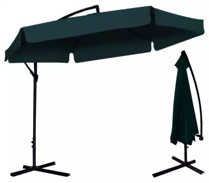 зонт садовый банан со светодиодной крышкой gao1510 в Молдове